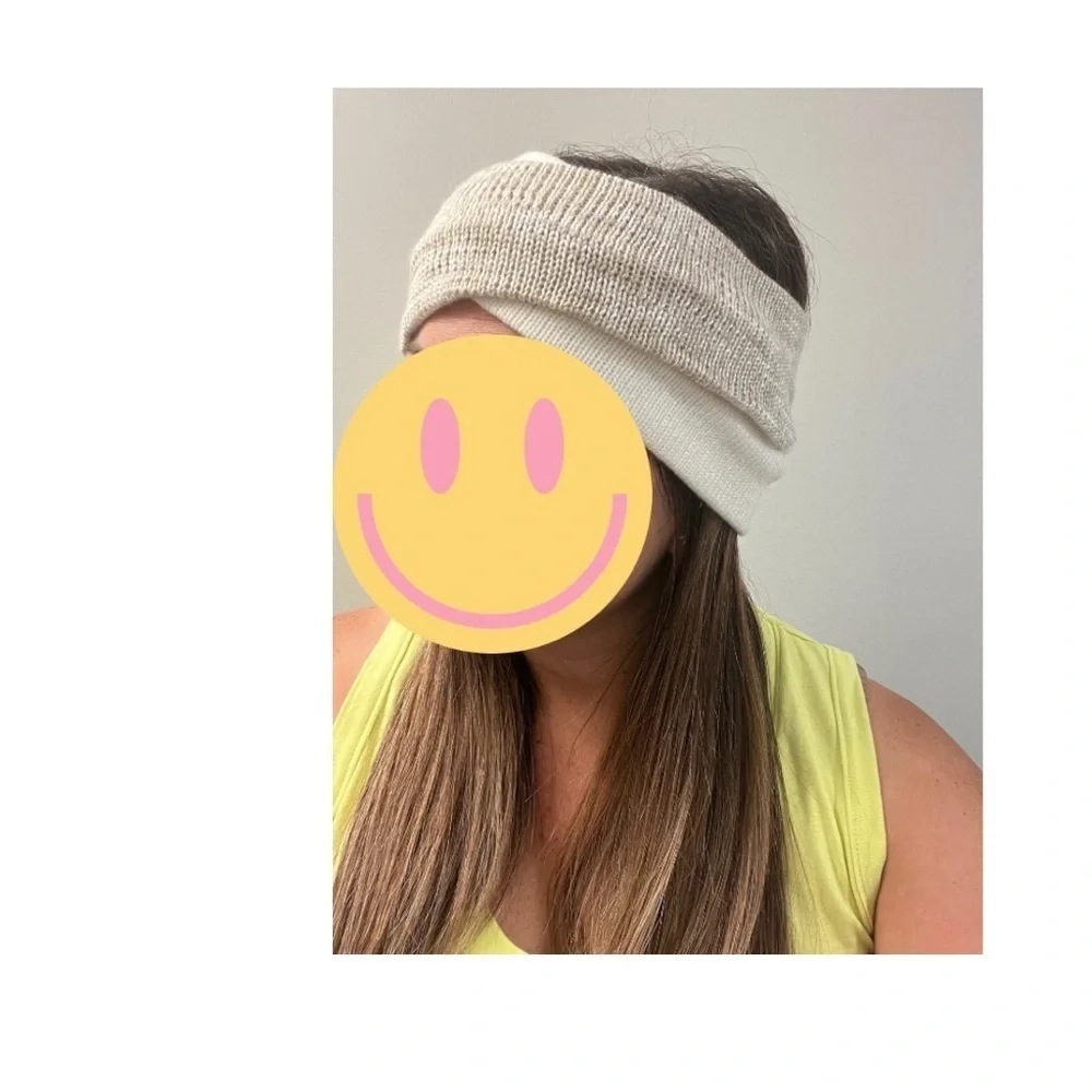 Under Armour Cream Knit Winter Headband